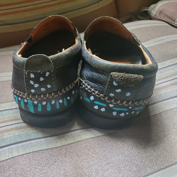 Handpainted Original Murphy Shoes Sz 9 Men\'s main image 5